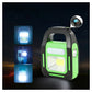 Hurry Bolt Emergency Light Three Light Source Work Light Rechargeable, Solar Charging, USB Charging