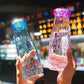 Diamond Water Bottle, Crystal Glass
