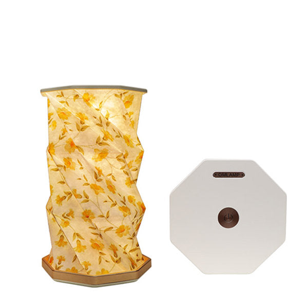 Vintage Foldable Paper Table Lamp - Dupont Paper