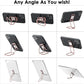 ADJUSTABLE FOLDABLE MULTI ANGLE 3 PARTS METAL MOBILE HOLDER ROTATING CELL PHONE STAND